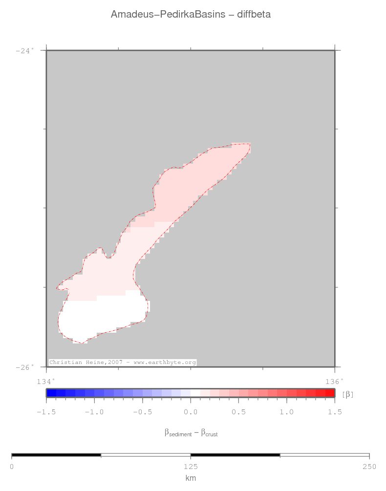 Amadeus-Pedirka Basins location map