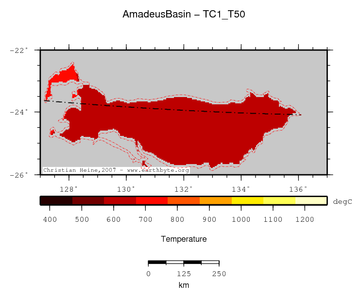 Amadeus Basin location map