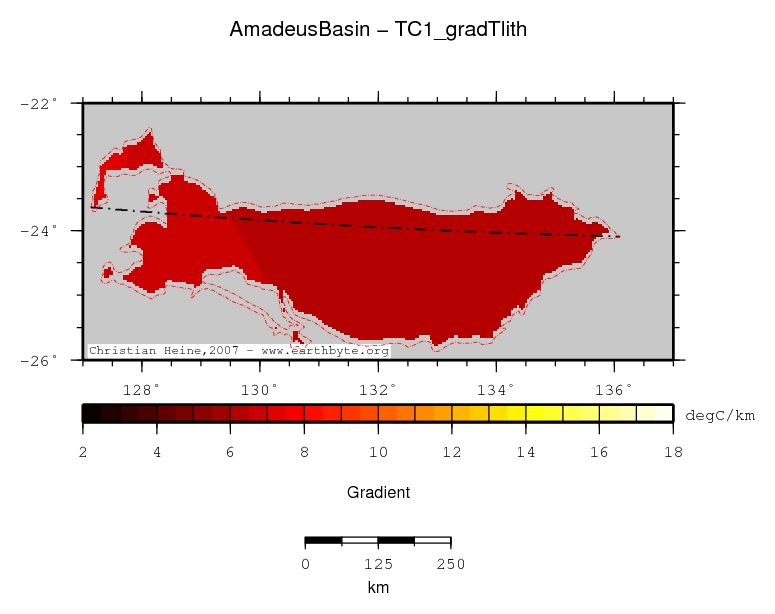 Amadeus Basin location map