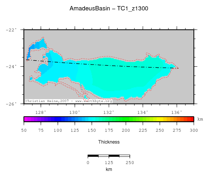 Amadeus Basin location map