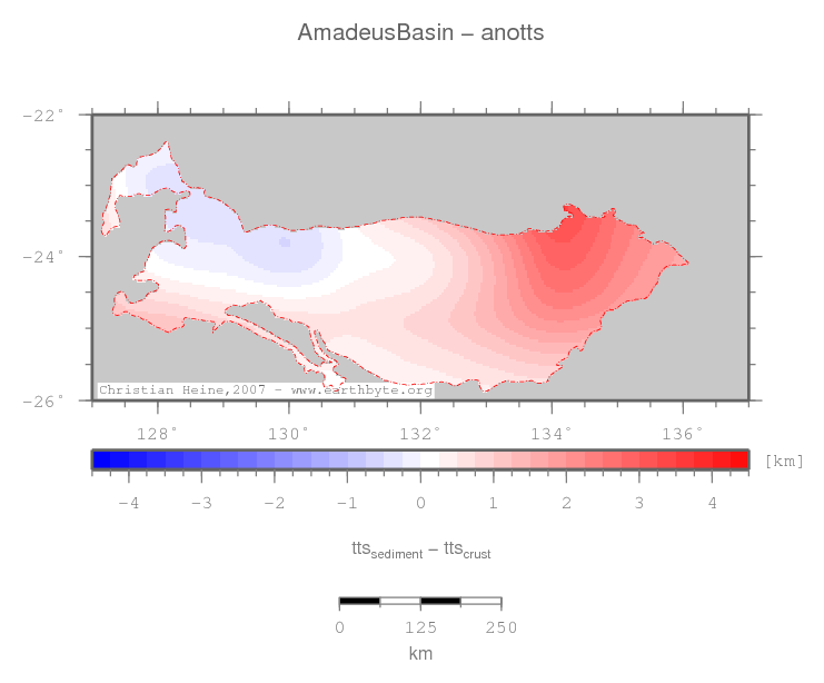 Amadeus Basin location map