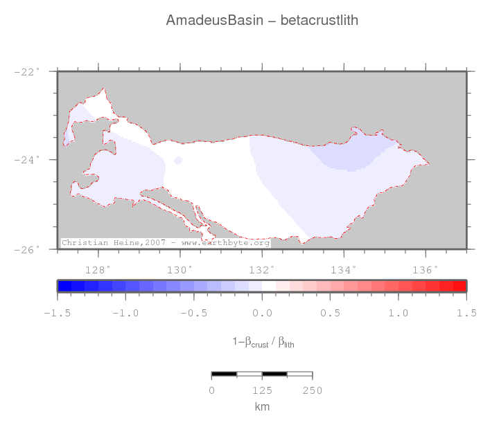 Amadeus Basin location map