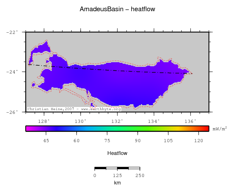 Amadeus Basin location map