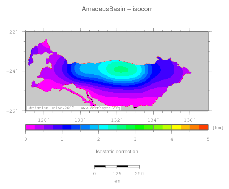 Amadeus Basin location map