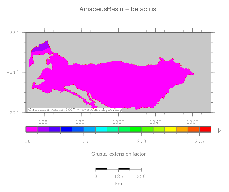 Amadeus Basin location map