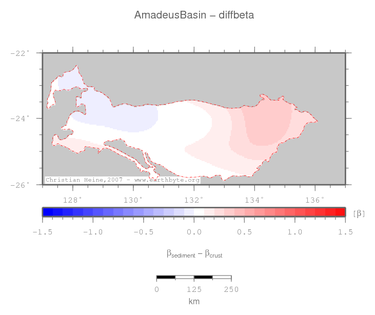 Amadeus Basin location map