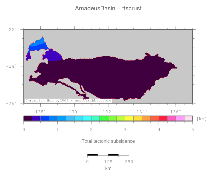 Amadeus Basin location map