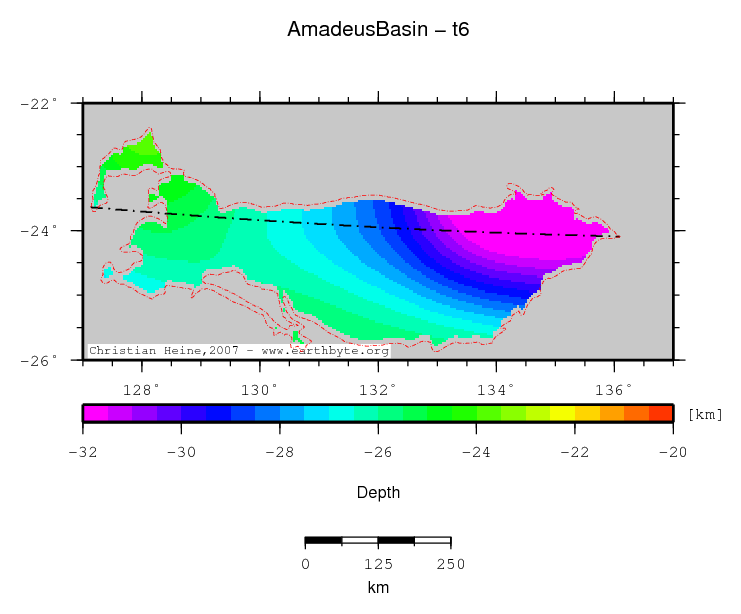 Amadeus Basin location map