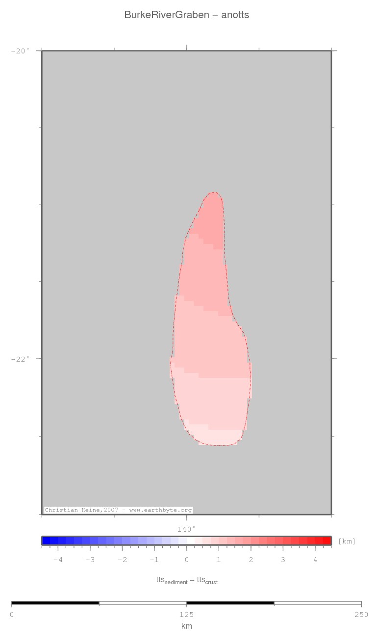 Burke River Graben location map