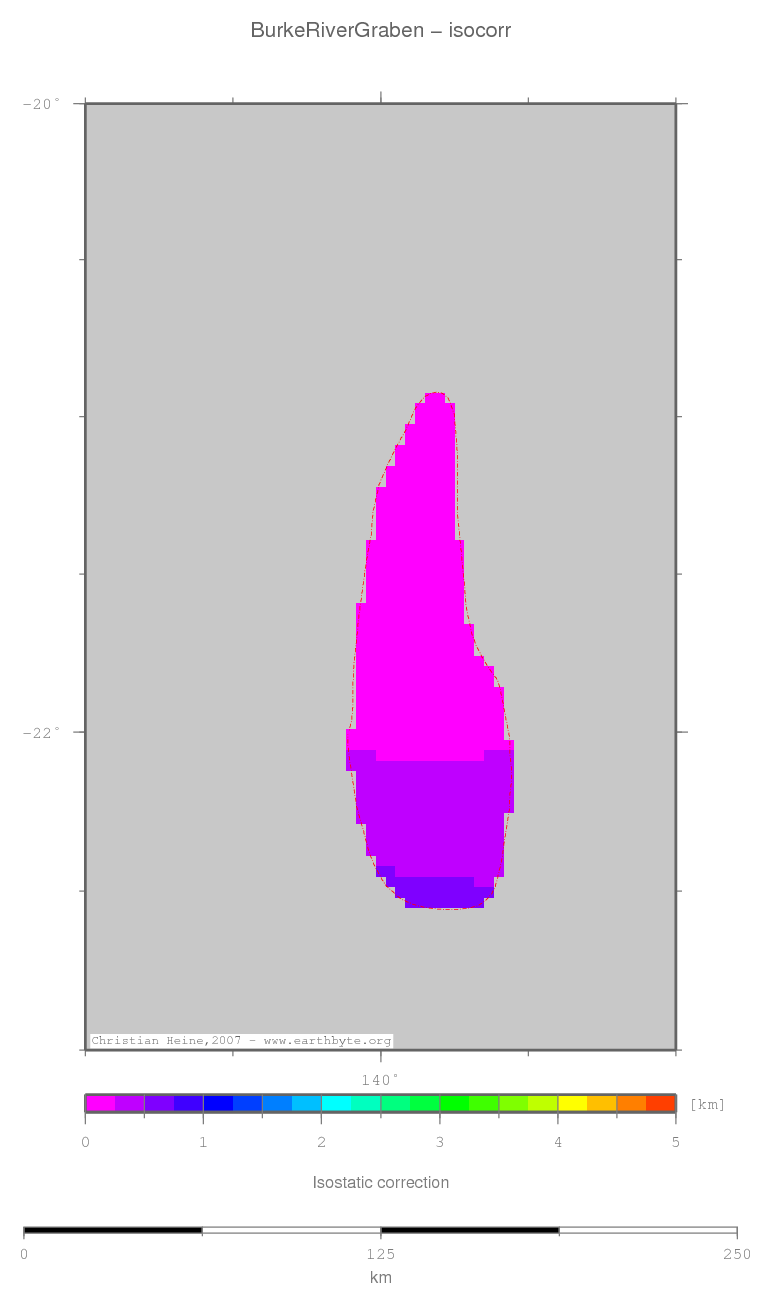 Burke River Graben location map