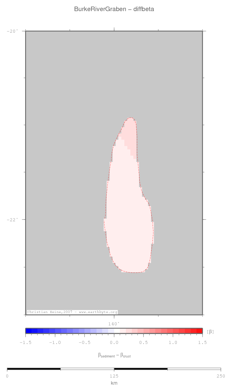 Burke River Graben location map