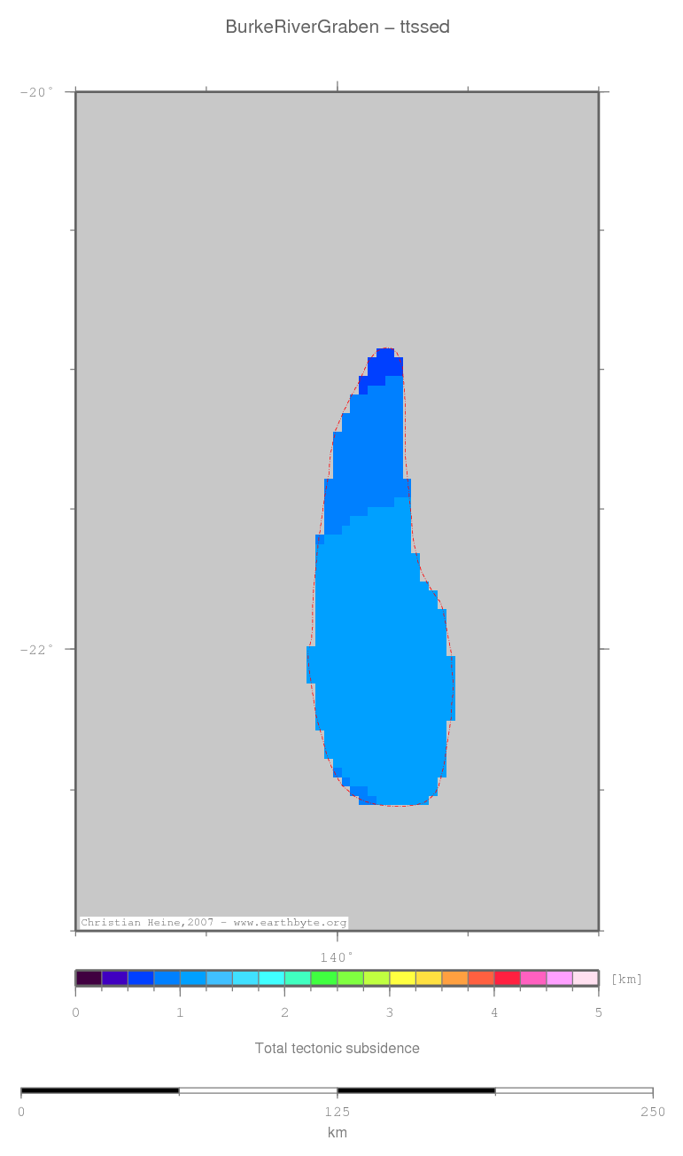 Burke River Graben location map