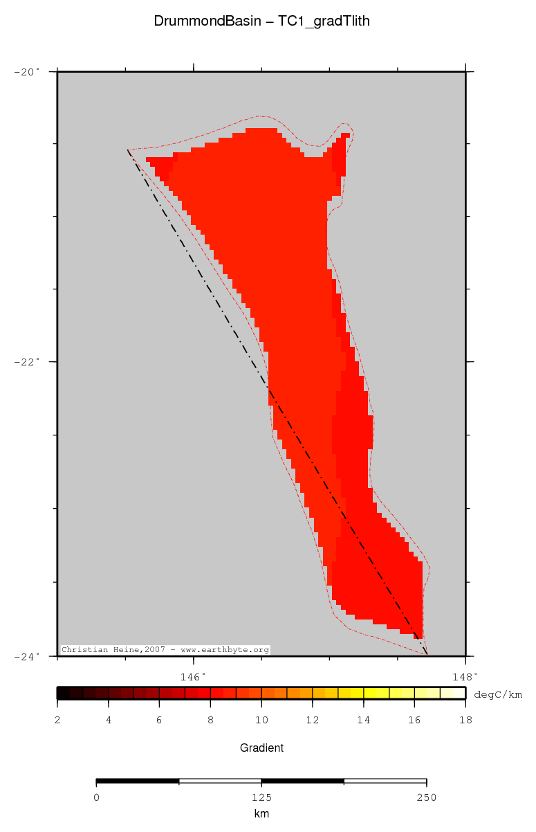 Drummond Basin location map