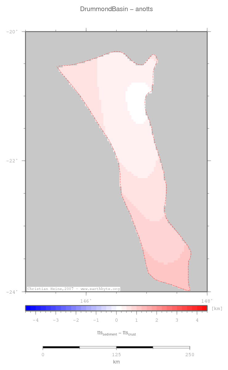 Drummond Basin location map