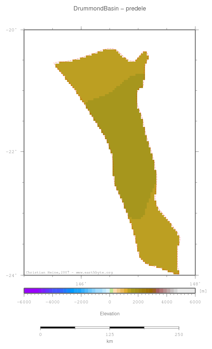 Drummond Basin location map