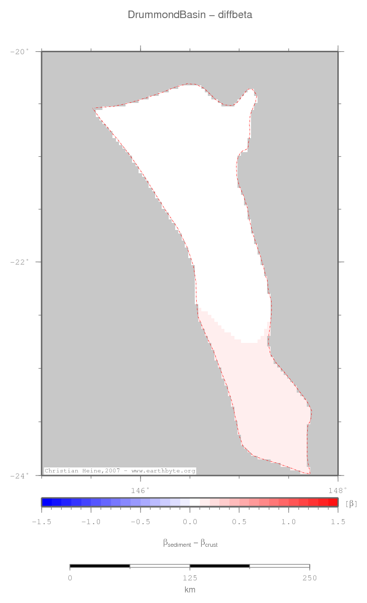 Drummond Basin location map