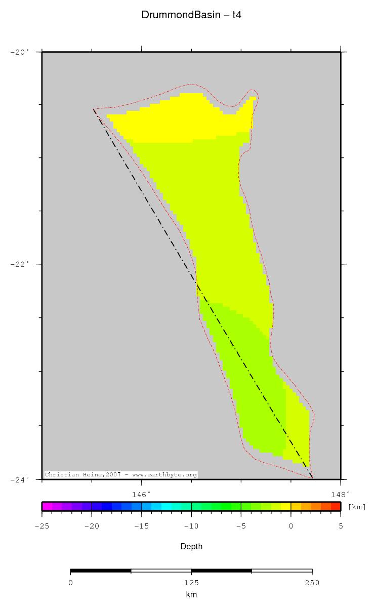 Drummond Basin location map