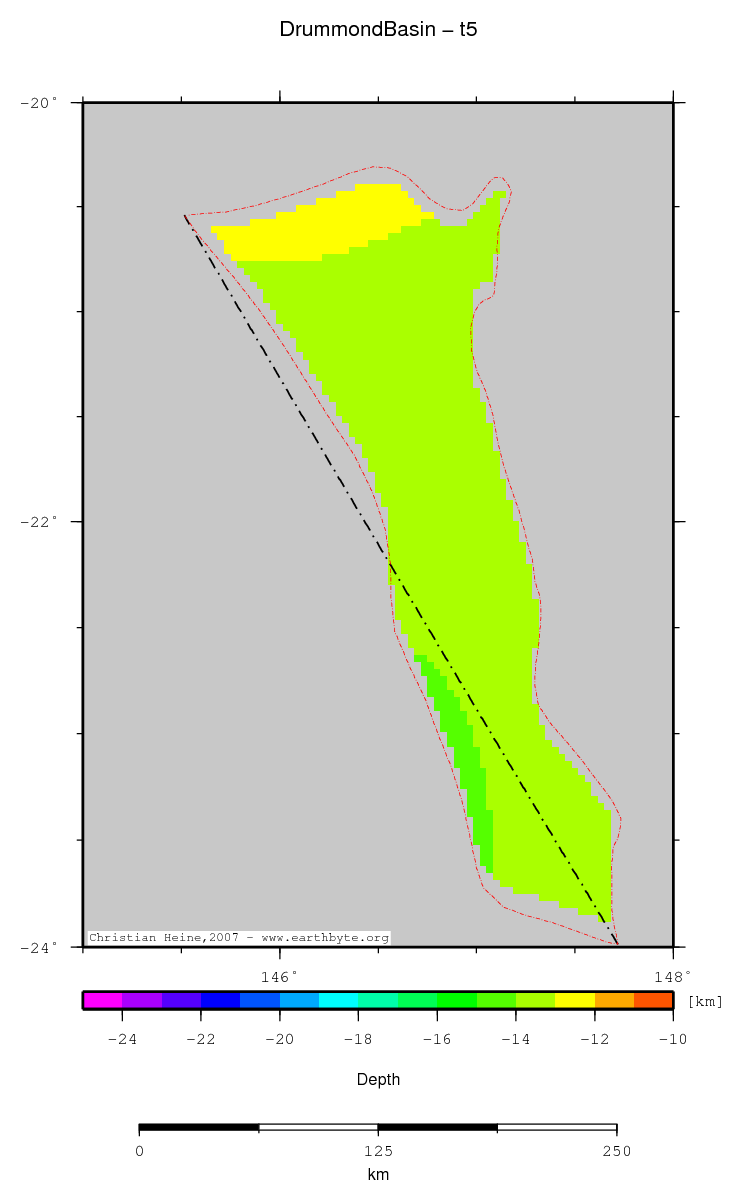 Drummond Basin location map