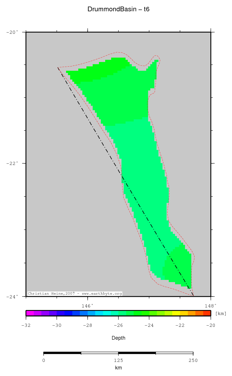 Drummond Basin location map