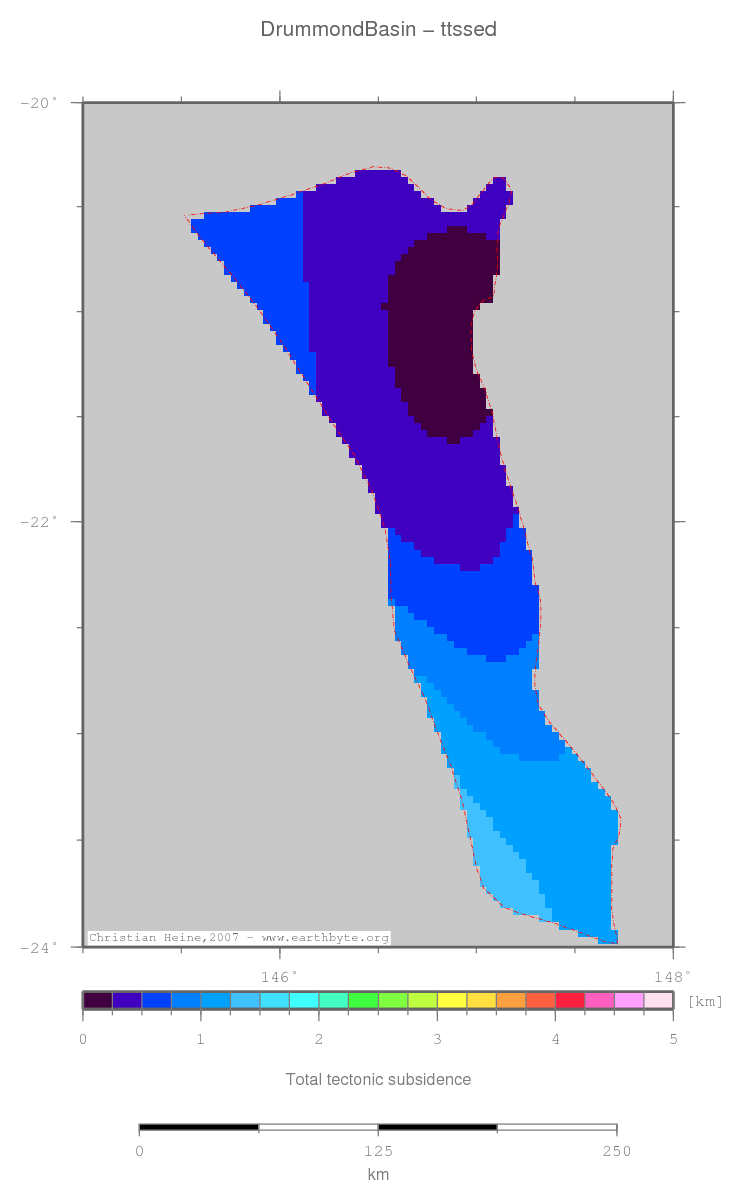 Drummond Basin location map