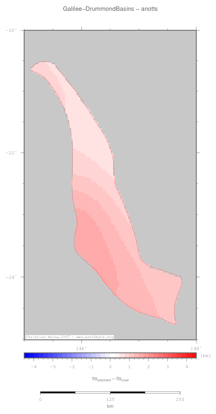 Galilee-Drummond Basins location map