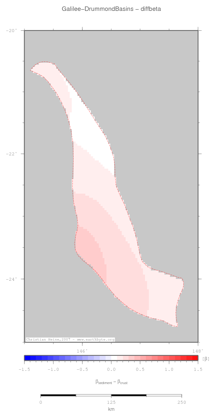 Galilee-Drummond Basins location map