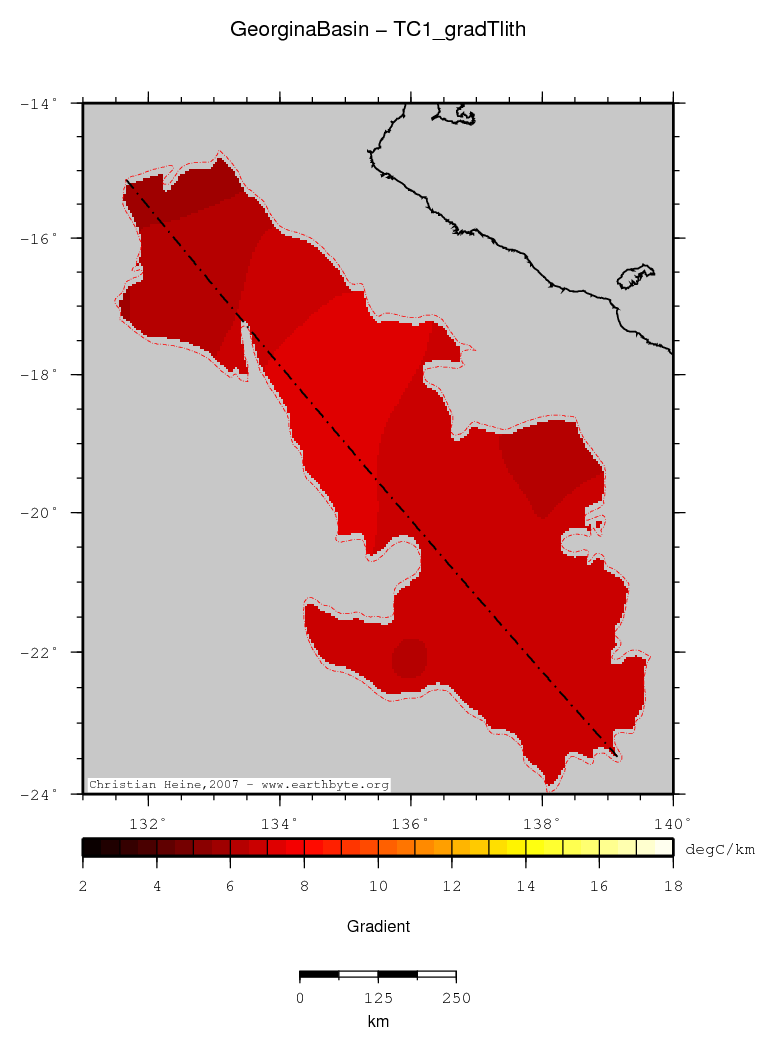 Georgina Basin location map