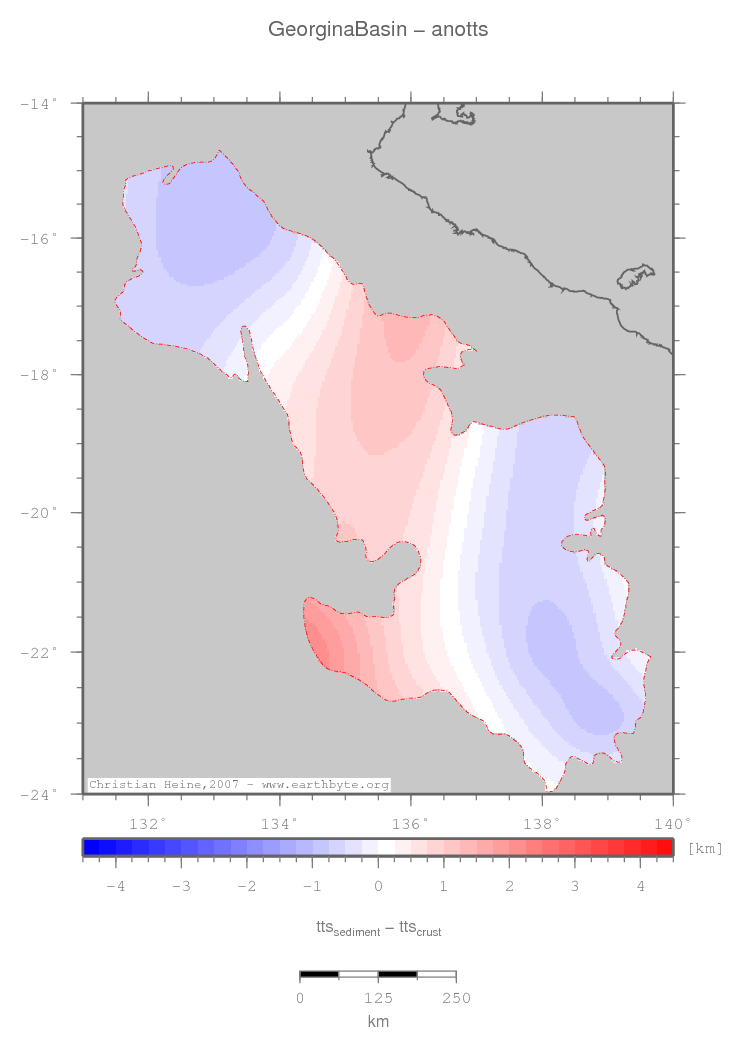 Georgina Basin location map