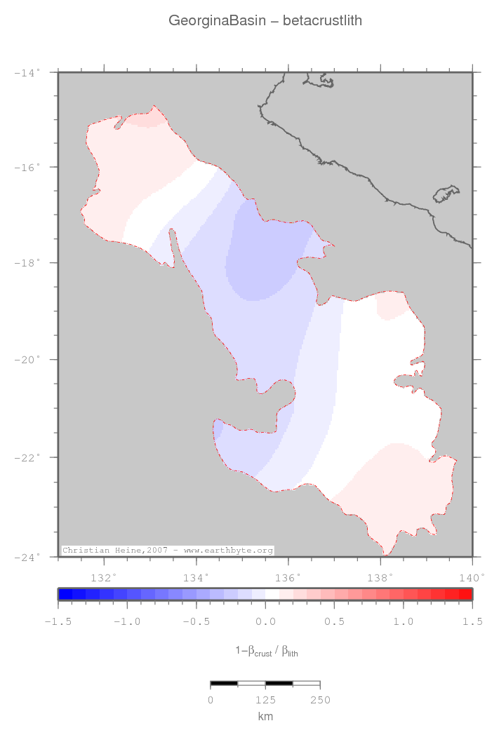 Georgina Basin location map