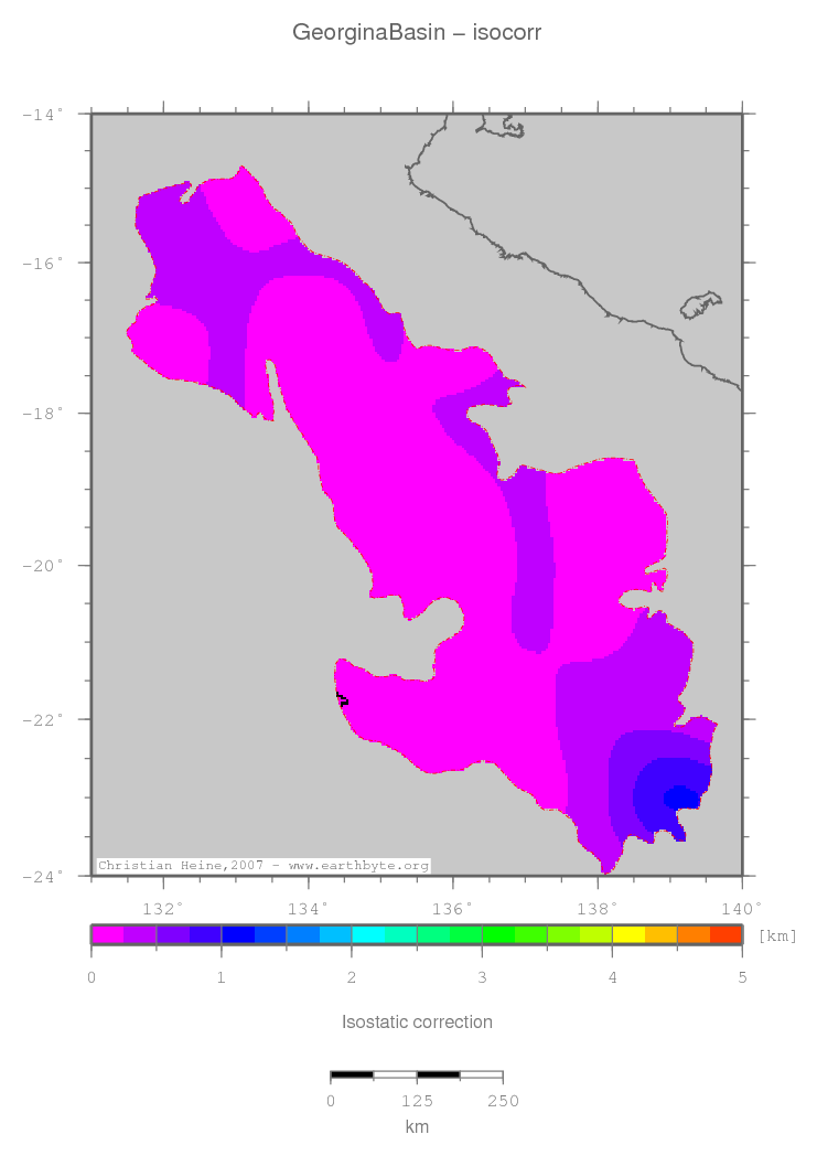 Georgina Basin location map