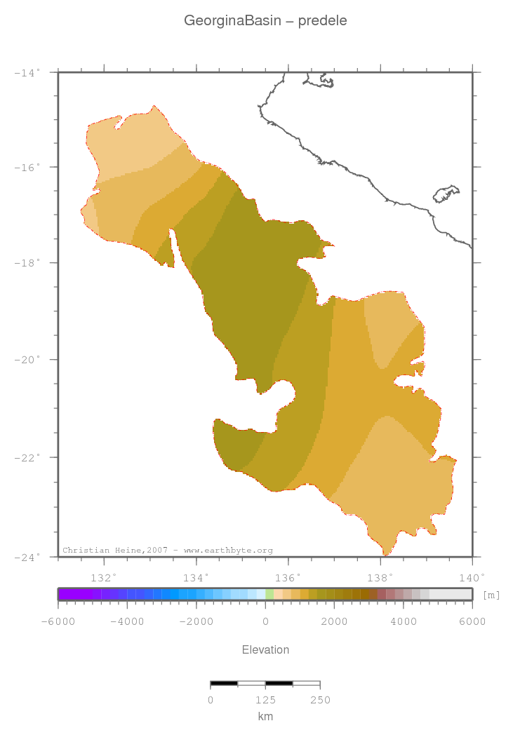 Georgina Basin location map