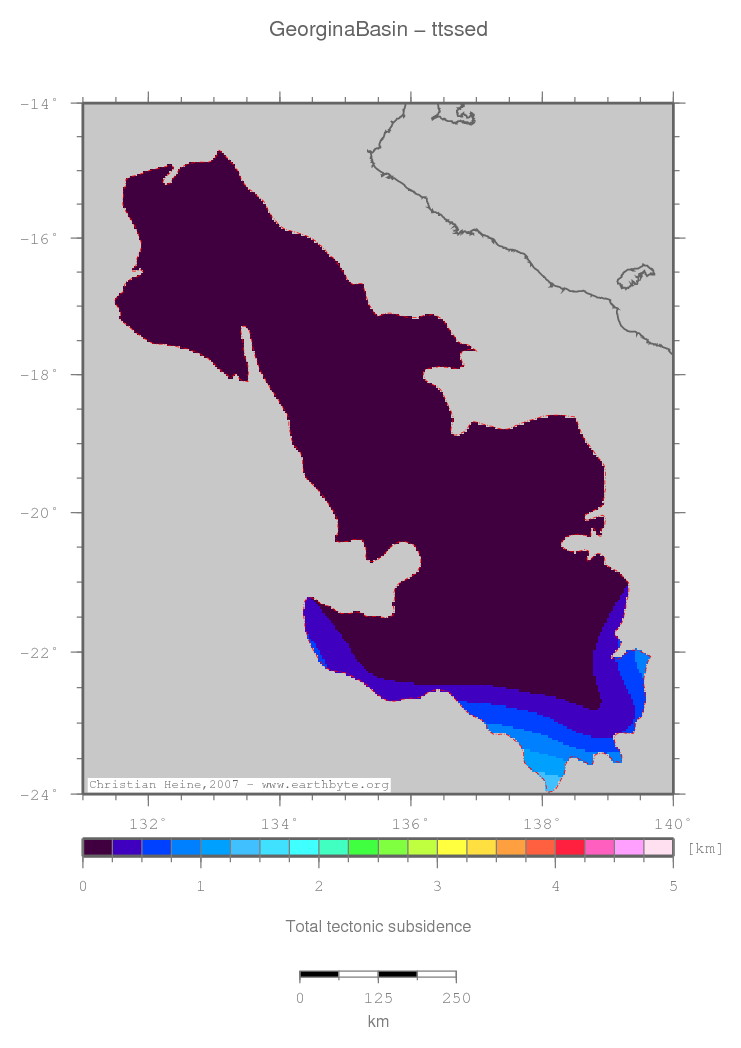 Georgina Basin location map