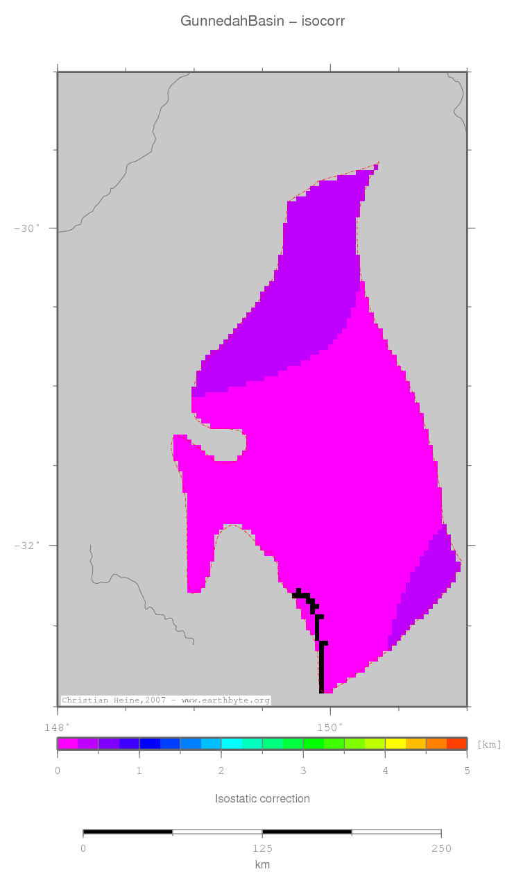 Gunnedah Basin location map