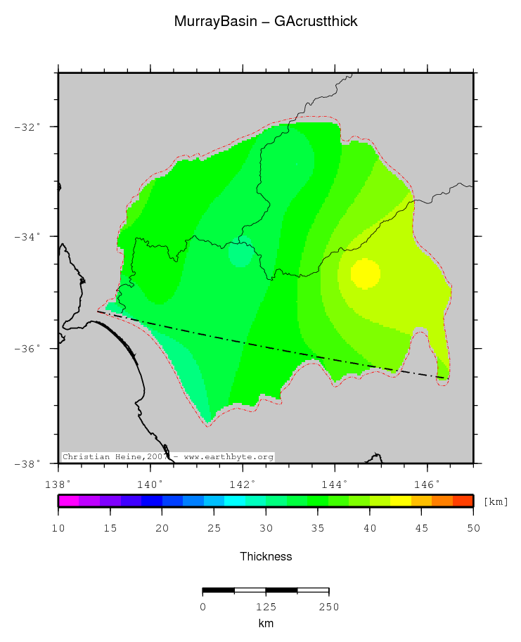 Murray Basin location map