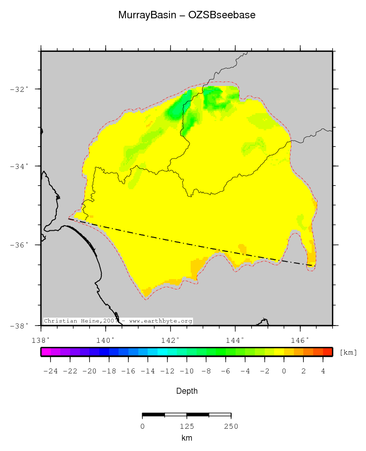 Murray Basin location map