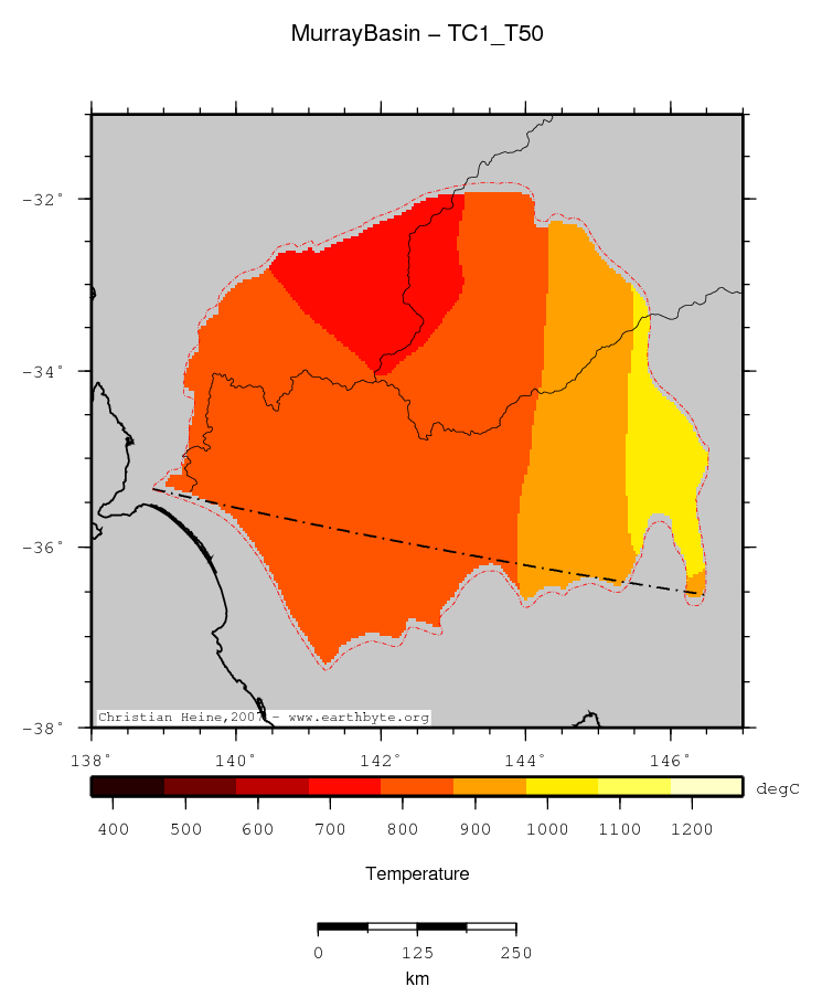 Murray Basin location map