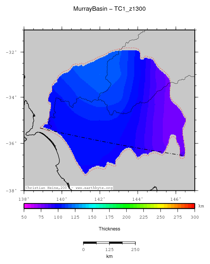 Murray Basin location map