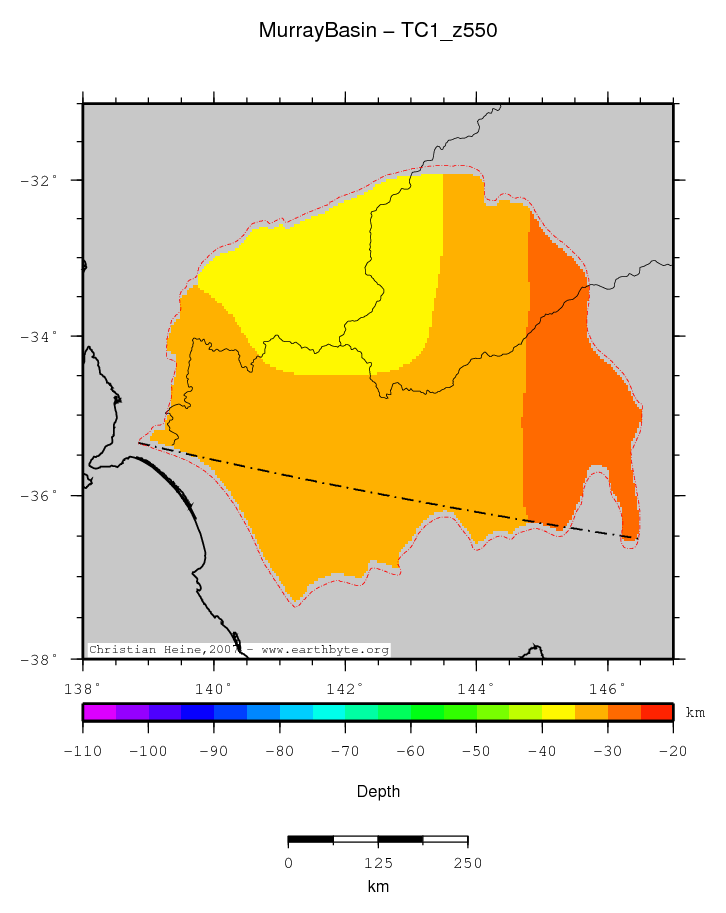 Murray Basin location map