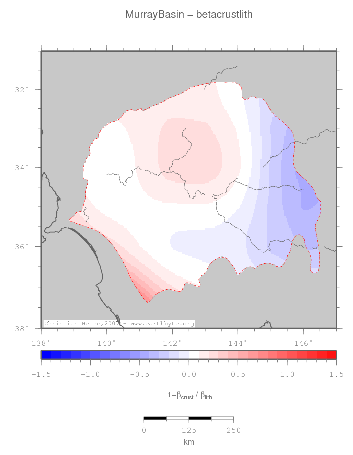 Murray Basin location map