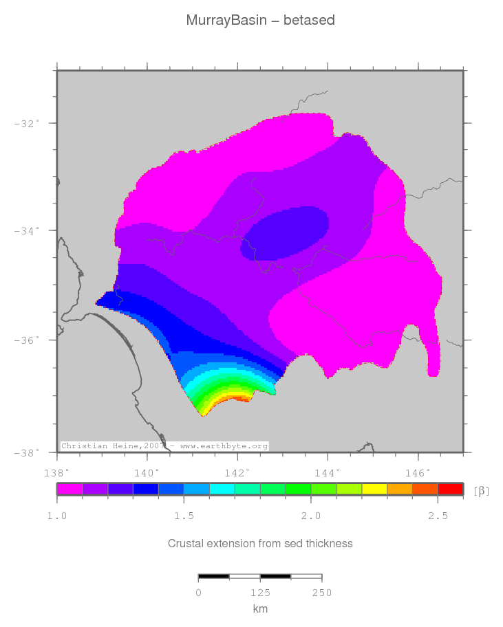 Murray Basin location map