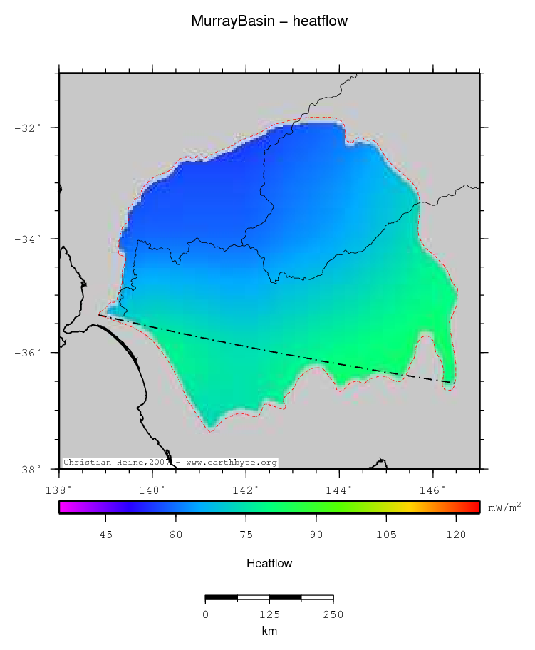 Murray Basin location map