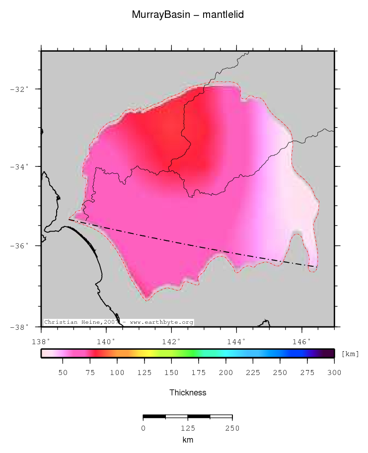 Murray Basin location map