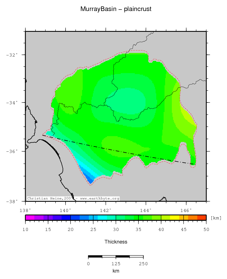 Murray Basin location map