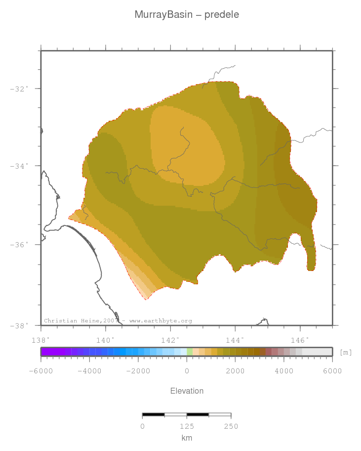 Murray Basin location map