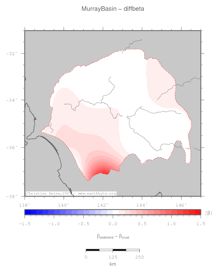 Murray Basin location map