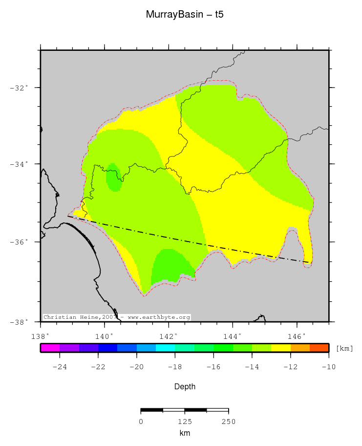 Murray Basin location map