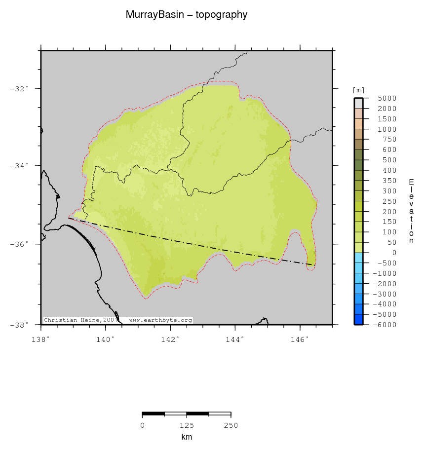 Murray Basin location map