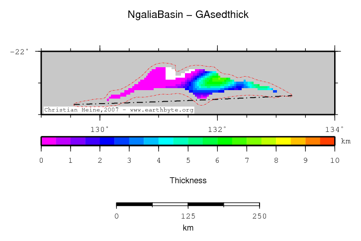 Ngalia Basin location map