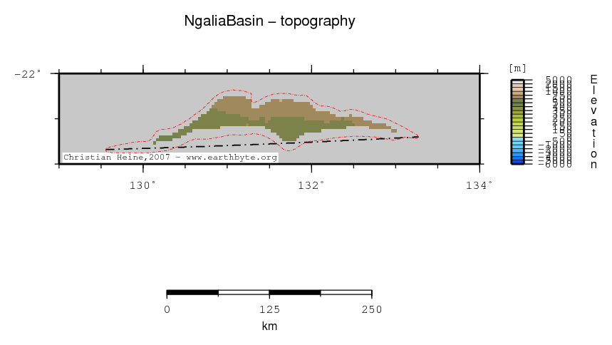 Ngalia Basin location map