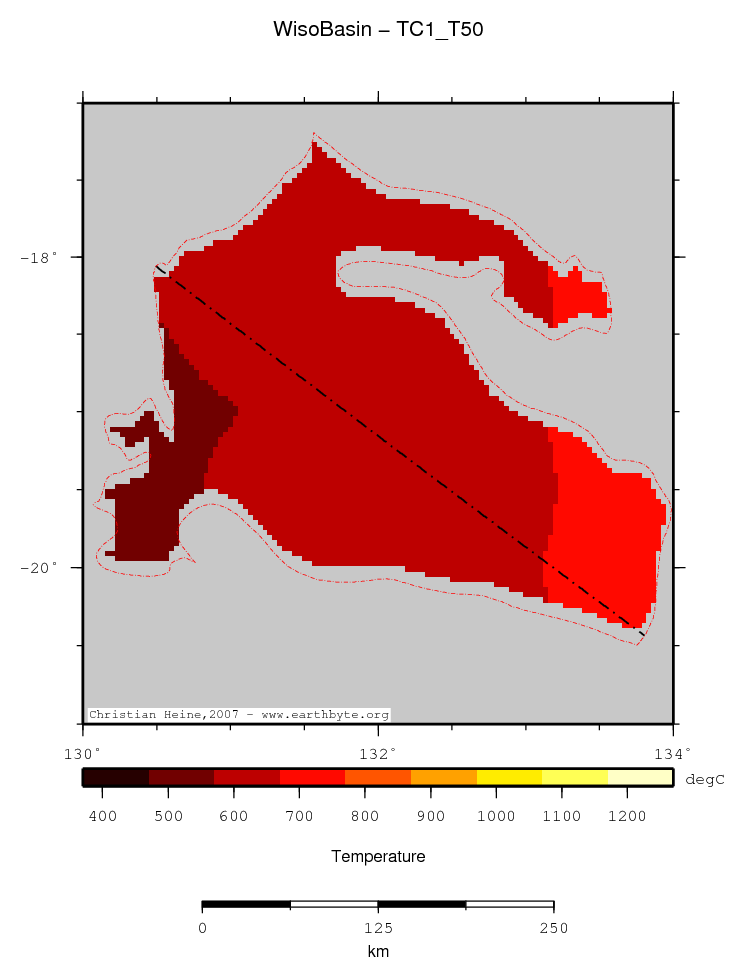 Wiso Basin location map